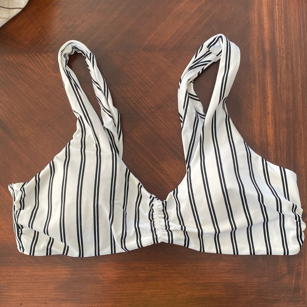 Striped Swim Top